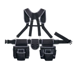 <span class=keywords><strong>Ceinture</strong></span> porte-outils Oxford Cluster <span class=keywords><strong>avec</strong></span> <span class=keywords><strong>bretelles</strong></span> et multiples poches, système de porte-outils détachable pour charpentier et électricien - Product Image 1