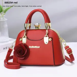 <span class=keywords><strong>Sac</strong></span> à main pour femme élégant, forme carrée texturée, fermeture éclair, petite fleur, coquille, <span class=keywords><strong>sac</strong></span> décontracté tendance, <span class=keywords><strong>sac</strong></span> pour maman, sacs transfrontaliers - Product Image 3