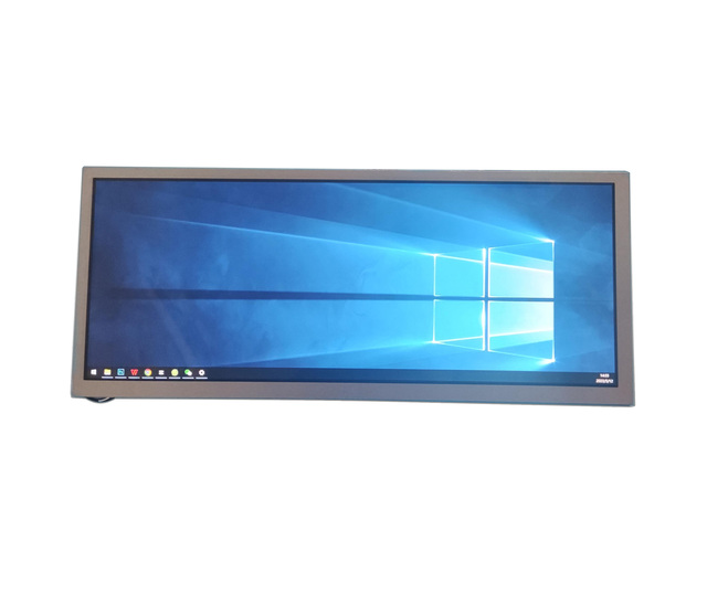 Car Monitor Sunlight Readable 1000 Nits 1920x720 12.3 Inch Panel IPS Bar TFT Car LCD Display