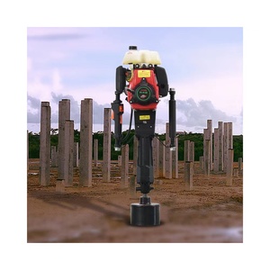 Pour l'installation de <span class=keywords><strong>pieux</strong></span> hélicoïdaux de verger, pilote de pieu vibrant à essence portable - Product Image 2