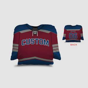 Chemises de hockey en ligne personnalisées par sublimation, vente en gros, maillot de hockey à roulettes, entraînement par équipe, maillot de hockey par sublimation - Product Image 4