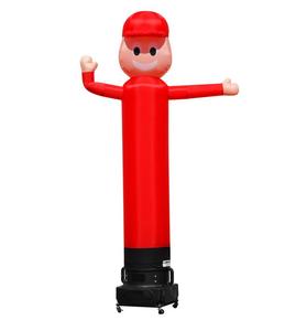 Đèn LED Quảng Cáo Inflatables 2.5M Air Dancers Puppets Abraham Sky Dancer Inflatable Skydancer Tube Man Balloon Với Blower - Product Image 2