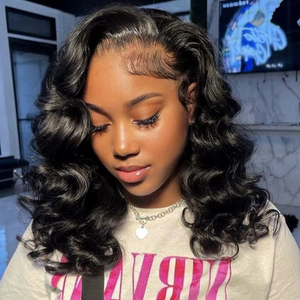 Perruques bouclées naturelles les moins chères en cheveux humains bruts non traités, brillantes et rebondissantes, avec frontal, échantillon gratuit - Product Image 4