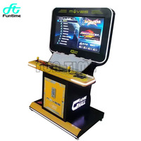 Machine d'arcade de jeu de combat vidéo à 2 joueurs Console à écran de 32 pouces Armoire en métal pour l'amusement