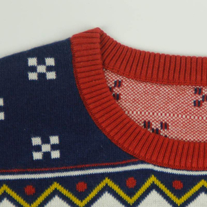 Men Ugly Christmas Sweater Beer Can Hop Jacquard Pullover Custom Logo Xmas Jumper Holiday Party Knit Sweater - Product Image 3