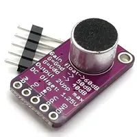 Module amplificateur de microphone à électret MAX9814 avec AGC, carte capteur audio, logique 3.3V-5V pour projets vocaux DIY