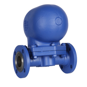 مصيدة بخار يدوية فعالة للتصريف مقاس 1 بوصة CL300 WCB ذات مقعد مزدوج وشفة - لأنظمة البخار - Product Image 2