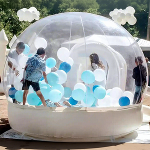 Casa Inflable Transparente de PVC Tipo Burbuja, Domo Divertido con Globo, Tamaño Personalizado 20240327, Casa de Burbujas, Burbuja Transparente de PVC - Product Image 1