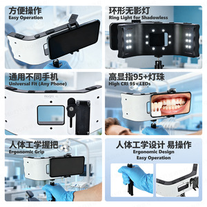 Luz LED Dental Horyndent de 3000 Lm y 5500k de Temperatura de Color, Portátil, para Fotografía Ortodóntica, con Certificación CE - Product Image 4