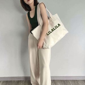 Sublimation <b>Printing</b> Gift Recycled Packaging Shopping Heavy Duty Women's Custom Tote Cotton Canvas With Custom <b>Printed</b> logo - Product Image 2