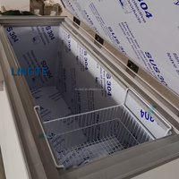 Congélateur ultra basse température 338L pour bateaux de pêche, revêtement en acier inoxydable 304, grande capacité -50°C ° C à -86 ° C