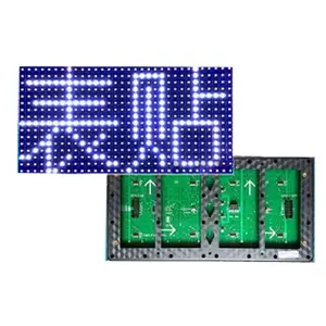 LED de rolagem de sinalização de palavras publicidade tela de alto brilho China P10 módulo LED interno externo SMD