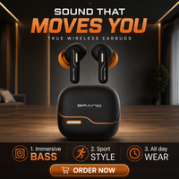Écouteurs sans fil S52 avec annulation du bruit ANC et ENC, application, étanchéité IPX5, écouteurs intra-auriculaires, Bluetooth 6.0