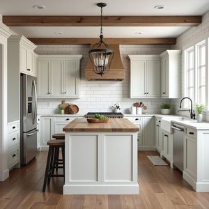 CBMmart 个性化厨房橱柜，带内置橱柜调料收纳架 - Product Image 2