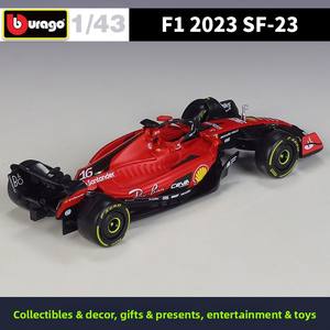 Modèle de voiture de course de <span class=keywords><strong>Formule</strong></span> <span class=keywords><strong>1</strong></span> rouge à l'échelle <span class=keywords><strong>1</strong></span>:43 en alliage moulé sous pression, style F1, pour collectionneurs, jouet de présentation - Product Image 3