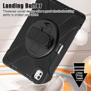 Vente en gros Étui rigide en silicone pour tablette avec bandoulière pour <span class=keywords><strong>iPad</strong></span> <span class=keywords><strong>pro</strong></span> <span class=keywords><strong>11</strong></span> 2024 Étuis et étuis pour tablette - Product Image 4