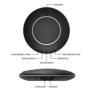 Altavoz de conferencia M1N para sistema de videoconferencia, alta calidad, USB, omnidireccional, 360 grados - Product Image 2