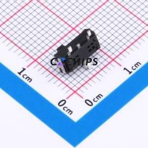 K3-1235S-F1 Slide Switch SMD Switch Single Pole Double Throw Rectangle Pin Header Gull Wing Type 9mm - Product Image 2