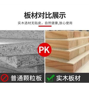 ตู้แขวนผนังครัว MDF ไม้จริง โมเดิร์น มินิมอล ปรับแต่งได้ ตู้เก็บของด้านบน - Product Image 5