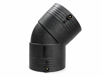 Raccord coudé électrofusion 45 degrés en PEHD PE100 SDR11 de 110 mm moulé par injection Zhejiang Fengfeng