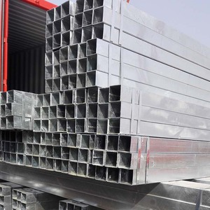 Tuyau en <span class=keywords><strong>acier</strong></span> carré non allié galvanisé à chaud soudé ERW 40x40 75x75mm Grade Q195-Q345 Norme GB/ASTM Jinnuo Steel Tianjin - Product Image 6
