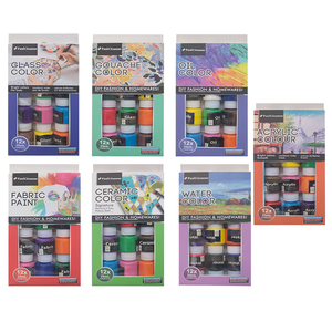 Ensemble <span class=keywords><strong>de</strong></span> peinture acrylique fluide non toxique professionnel <span class=keywords><strong>de</strong></span> 12 couleurs, 25 ml, pour aquarelle/verre/céramique/<span class=keywords><strong>toile</strong></span>/papier - Product Image 4