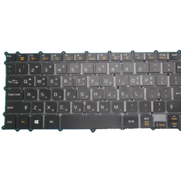 Laptop-Tastatur für LG 15 Z980 15Z980-G 15Z980-H 15Z980-M 15Z980-T 15 ZD980 15ZD980-G 15ZD980-H 15ZD980-M Korea KR schwarz hinter leuchtet