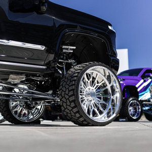 ล้อรถบรรทุกสำหรับ F-250 22x12 24x12 26x12 22x14 24X14 24X14 26x14 8x170 8x180 8X6.5 6x5.5 f-350 F150 - Product Image 2