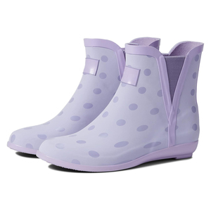 Custom Women Chelsea Rain <strong>Boots</strong> <strong>Waterproof</strong> Ankle Rubber <strong>Boots</strong> <strong>Pull</strong> on Style with Cushioned Insole for Daily Outdoor Use - Product Image 6