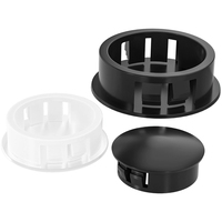 Bouchon à trou rond encliquetable 5mm 6mm 7mm 8mm 9mm 10mm 11mm 12mm 13mm 14mm 15mm 16mm 17mm 18mm 19mm Bouchons en nylon Trou de panneau de verrouillage couverture