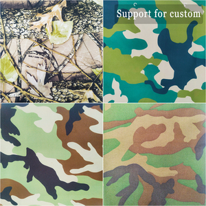 Caja de varilla de tracción recubierta de PVC, bolsa de exterior, tela de tienda, tela Oxford 100% poliéster, estampado de camuflaje - Product Image 4