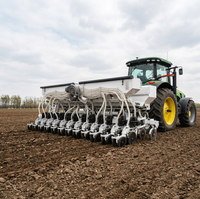 Semoir agricole de précision durable avec boîte de vitesses pour semis de 6 rangs de diverses graines