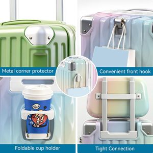 Valise personnalisée avec logo, coque rigide en PP, ensemble de voyage couleurs assorties, coque côtelée, poignée de transport, assortiment en stock - Product Image 3