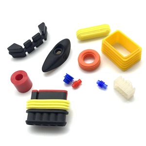 Tùy chỉnh EPDM SBR NBR cao su Cáp grommets tự động dây Gasket con dấu Silicone cao su máy giặt grommets cắm chủ phẳng con dấu - Product Image 2