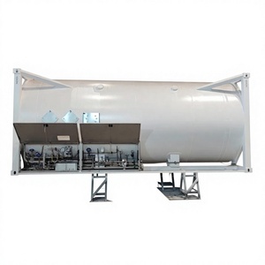 Contenedor criogénico de alta calidad RK-20/0.6-ISO20 para almacenamiento, transporte y entrega de productos de separación de aire líquido. - Product Image 1