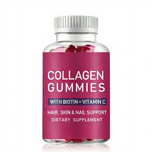 เยลลี่คอลลาเจนอะคอร์<span class=keywords><strong>น</strong></span>วีลพร้อมไบโอติ<span class=keywords><strong>น</strong></span>วิตามิ<span class=keywords><strong>น</strong></span>สำหรับผู้ใหญ่ หลายสี 60 เม็ดต่อขวด (ขายส่ง) - Product Image 1