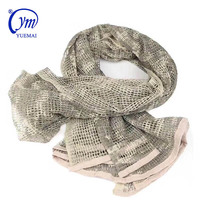 Écharpe tactique de sécurité YUEMAI en polyester et coton, camouflage désertique et woodland, pour l'extérieur – Promotion en gros