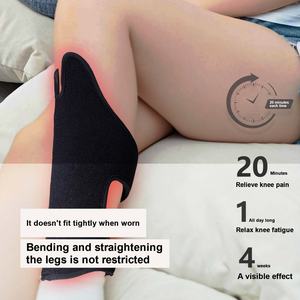 Chaussons de thérapie par lumière rouge portables et ajustables pour soulager la douleur aux pieds, coussinets pour orteils, dispositifs de récupération accélérée de la douleur aux pieds - Product Image 2