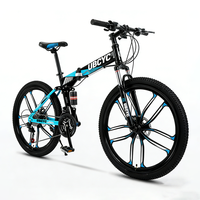 Vélo VTT 26 Pouces / Vélos 29 Pouces Tout Suspendu Pliant en Alliage d'Aluminium, Vélo de Montagne Homme Pas Cher 27.5 29er, Bicicleta en Promotion