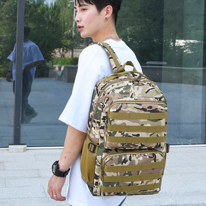 Fábrica al por mayor Camping Senderismo Mochila Deporte al aire libre Combate Hombres mochila de camuflaje - Product Image 5