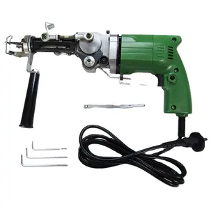 Low-noise adjustable speed carpet making machine hand cut pile and loop pile tufting gun 2 in 1