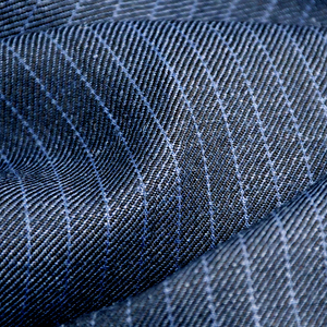 Chất <span class=keywords><strong>L</strong></span>ượng Cao 48% W 43% <span class=keywords><strong>L</strong></span> 9% P Pha Trộn Worsted Merino Len/Linen Dệt Vải Cho Người Đàn Ông Của Phù Hợp Với Áo Khoác May Mặc Sọc - Product Image 5