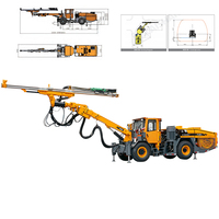 Robot de forage souterrain KJ311i entièrement automatique et intelligent pour le forage de tunnels avec télécommande