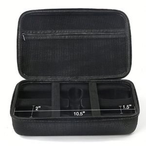 Étui de rangement rigide élégant pour microphone, sac de transport portable en EVA personnalisé, étui de protection stable pour deux microphones portables - Product Image 3