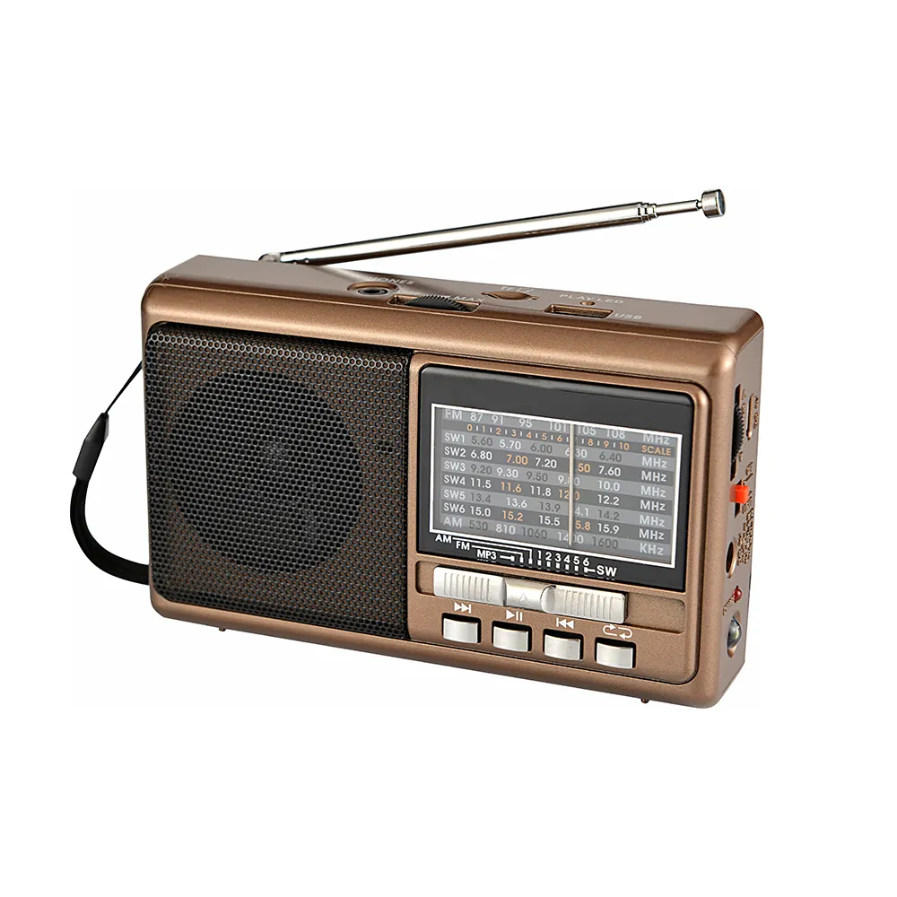 Mini rádio am fm recarregável, mini rádio portátil de bolso de ondas curtas, fornecedor da fábrica HS-3056