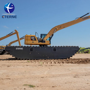 Sistema de Chassi Flutuante de Alto Desempenho para Escavadeira Anfíbia - Equipamento de Dragagem para Rios, Lagos e Pântanos - Product Image 2