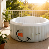 Spa gonflable portable pour l'extérieur, avec jets d'air massants, 550L, directement de l'usine