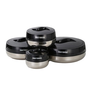 4Pcs Set 2-4-6-10L Thermos Insulated Food Warmer Casserole Hot Pot <strong>Double</strong> <strong>Wall</strong> Stainless Steel Lunch <strong>Boxes</strong> - Product Image 5