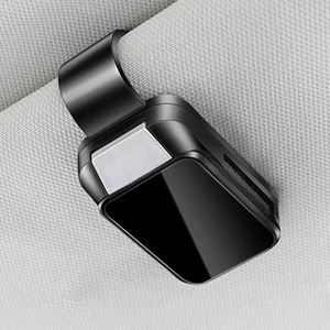 Multifunctional Abs Glasses Holder Logo Option for Myopia Sunglasses Use Eyeglasses Hanger <b>Car</b> <b>Interior</b> Accessories - Product Image 1