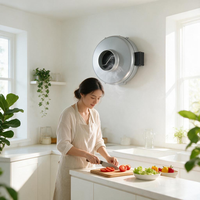 Ventilateur de ventilation en ligne en plastique 1080 CFM pour système de ventilation CVC